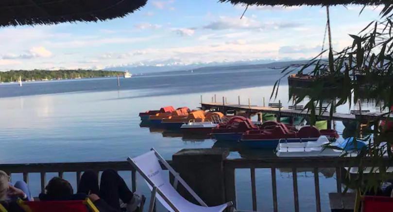 Bed Bike&Breakfast, Zimmer innerhalb eines Privathauses mit Gemeinschaftsbad Inning am Ammersee Exterior foto